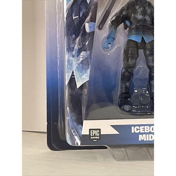 Fortnite Icebound Midas Black Ice Legends Figure Series 1 Number 258 NEW TARGET - Picture 4 of 11